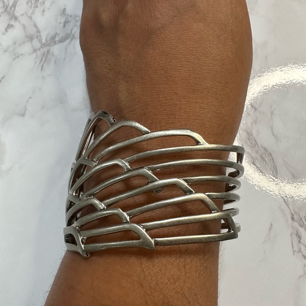 House of Harlow 1960 Silver Bracelet